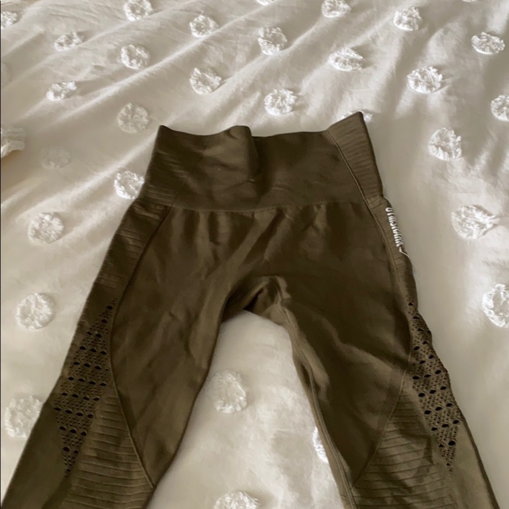 Gymshark Seamless Energy High Waisted-Khaki